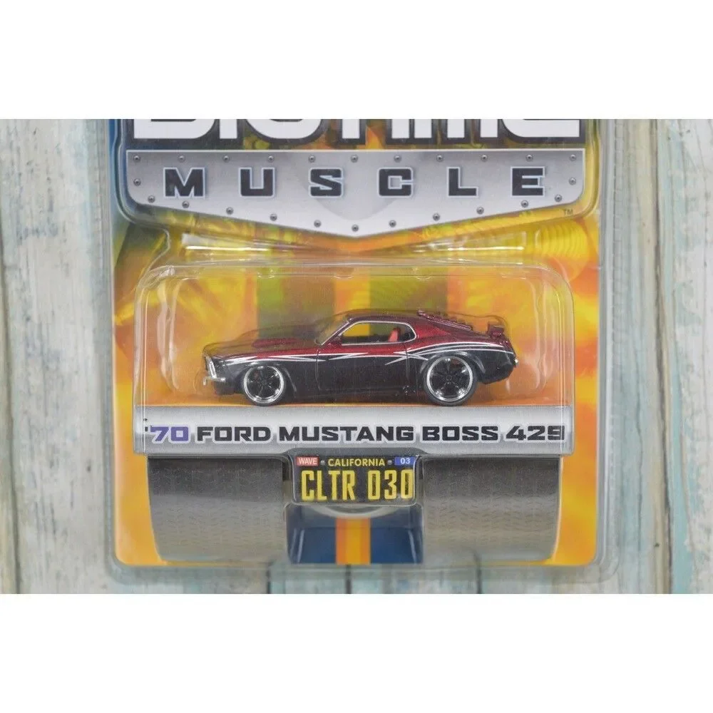 Jada Dub City BIGTIME Muscle 70 Ford Mustang Boss 429 RED Diecast Car NEW